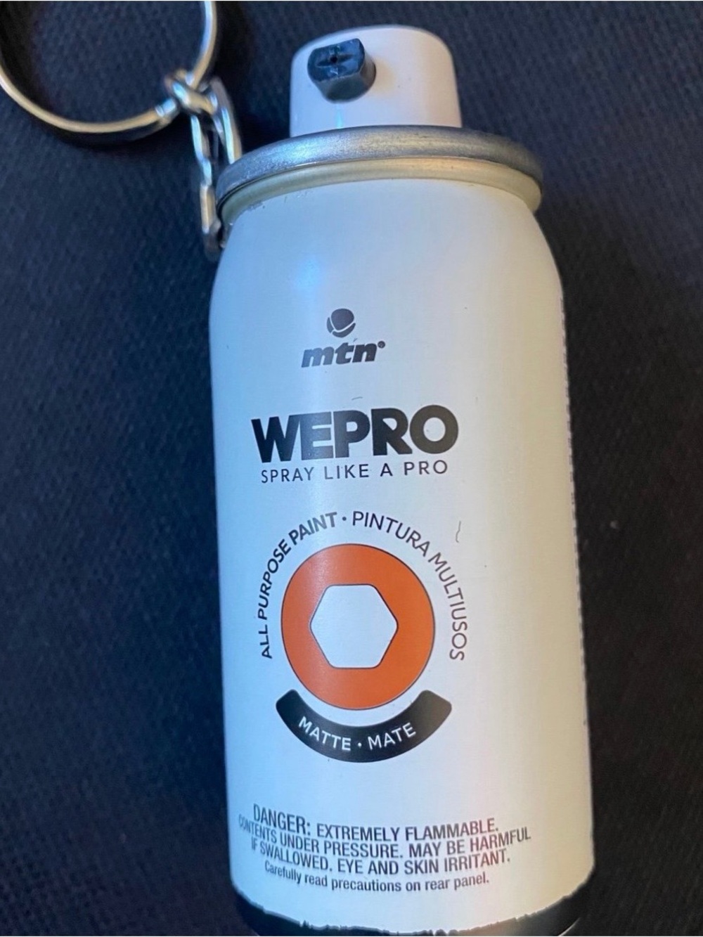 MTN Spray Paint Keychain Montana colors Krylon rustoleum graffiti supreme Irak